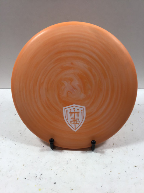 Vist Large View of Product Image Which is Used Dynamic Discs PRIME JUDGE Disc Golf Putter Orange 173g