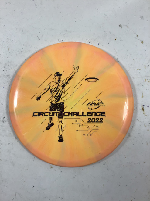 Vist Large View of Product Image Which is Used Streamline NEUTRON ECHO Disc Golf Mid Range Yellow 180g