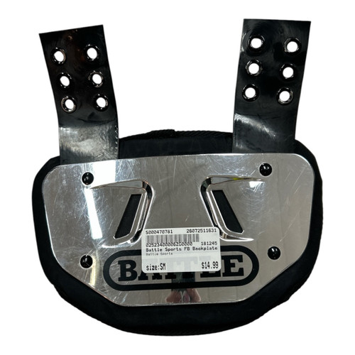 Vist Large View of Product Image Which is Used Battle Sports FB Backplate Pad SM