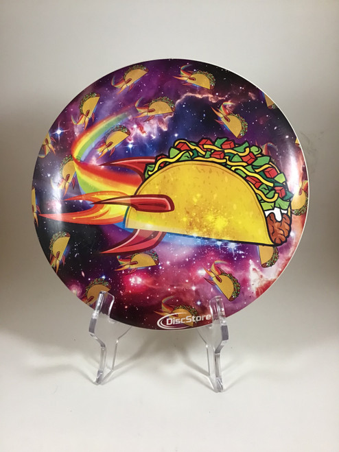 Vist Large View of Product Image Which is Used Discraft ESP BUZZZ Disc Golf Mid Range Purple 174g