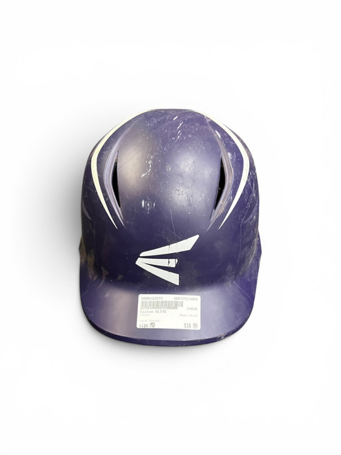 Vist Large View of Product Image Which is Used Easton ELITE Batting Helmet No Mask Purple MD