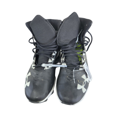 Vist Large View of Product Image Which is Used Under Armour FB CLEATS 10.5 Adult FB Cleats Black Senior 10.5