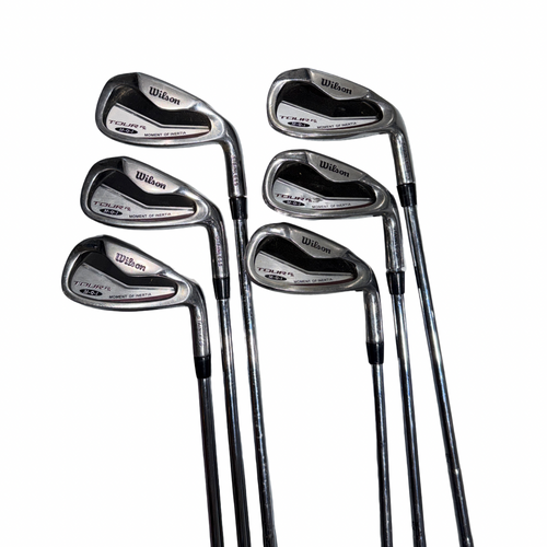 Vist Large View of Product Image Which is Used Wilson TOUR RX MOI Mens Iron Set RH 5I-PW