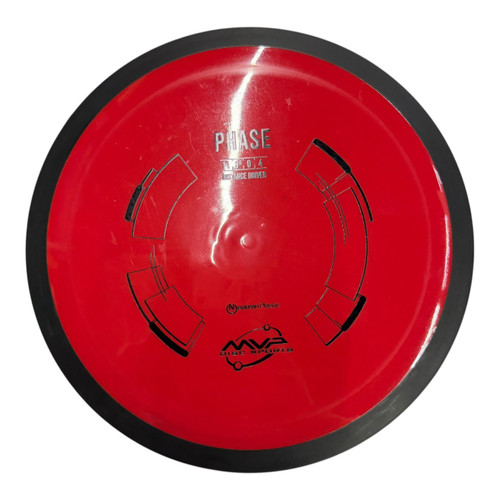 Vist Large View of Product Image Which is Used MVP NEUTRON PHASE Disc Golf Driver White 166g