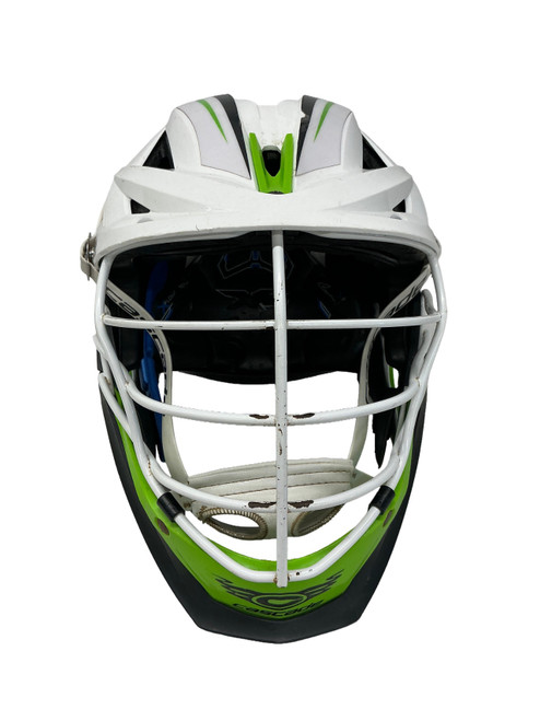 Vist Large View of Product Image Which is Used Cascade TRUE X-RS Lacrosse Helmet White Fits all