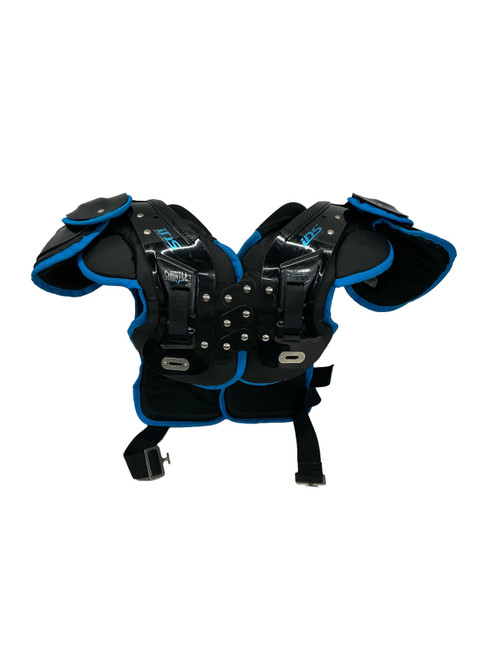 Vist Large View of Product Image Which is Used Champro GAUNLET VERSION 2 FB Shoulder Pads Black MD