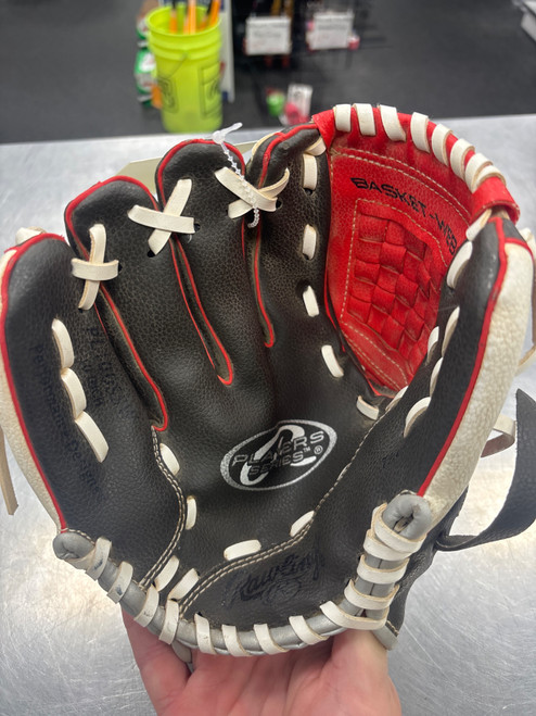Vist Large View of Product Image Which is Used Rawlings PL10DSSW BB/SB Glove LH Throw Grey 10"