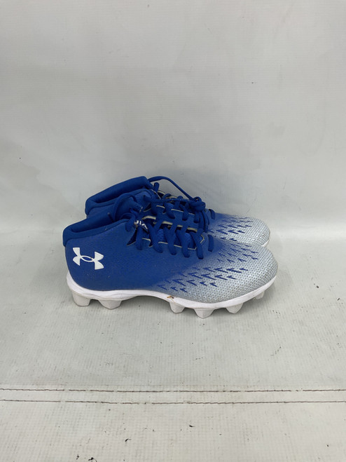Vist Large View of Product Image Which is Used Under Armour BASEBALL CLEAT BB/SB Cleats Royal Blue Junior 06