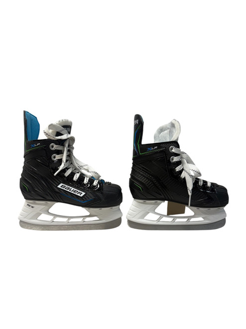 Vist Large View of Product Image Which is USED BAUER XLP YOUTH HOCKEY SKATES - Sz 11.0