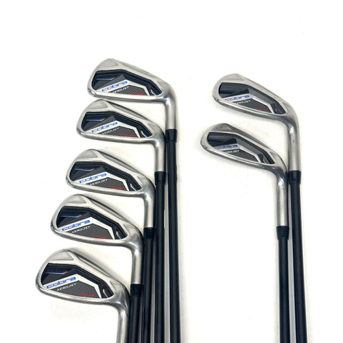 Vist Large View of Product Image Which is Used Cobra AEROJET ONE LENGTH Mens Iron Set RH 5I-GW/AW