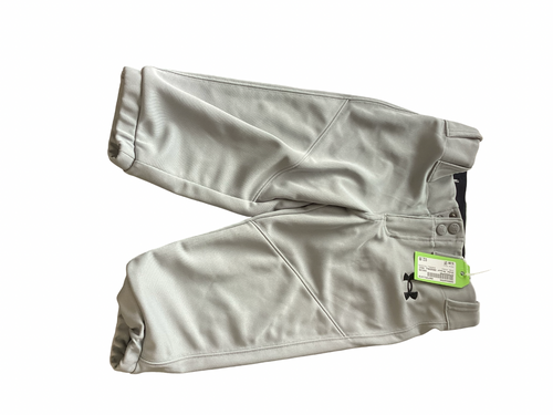 Vist Large View of Product Image Which is Used Under Armour BASEBALL KNICKERS BB/SB Pant Boys Grey SM