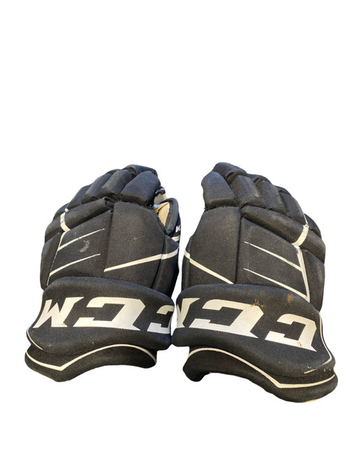 Vist Large View of Product Image Which is Used CCM FT350 GLOVE Youth Gloves Black 10"