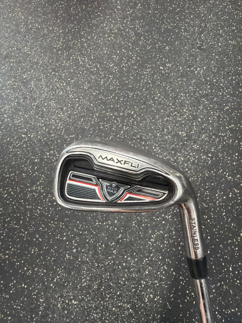 Vist Large View of Product Image Which is Used Maxfli BLACK MAX Mens Individual Iron RH 5 Iron