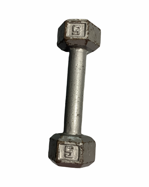 Vist Large View of Product Image Which is Used Hex Dumbbell (Each) 5 lb