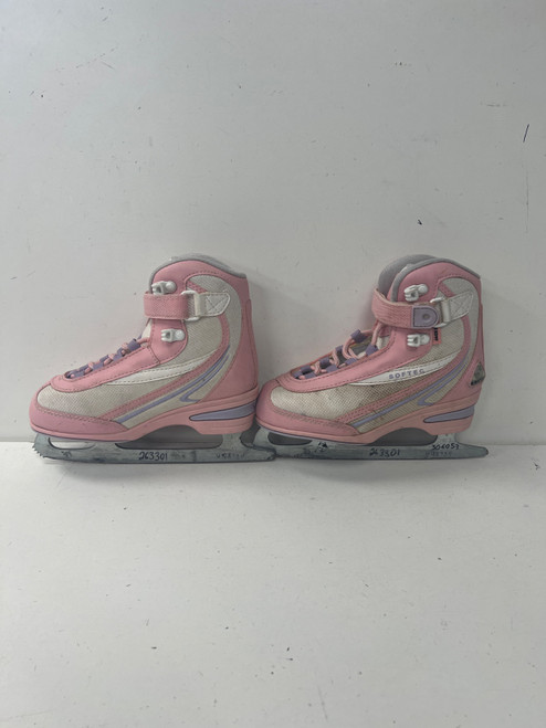 Vist Large View of Product Image Which is Used Jackson SOFTTEC Girls Figure Skate Pink Junior 02