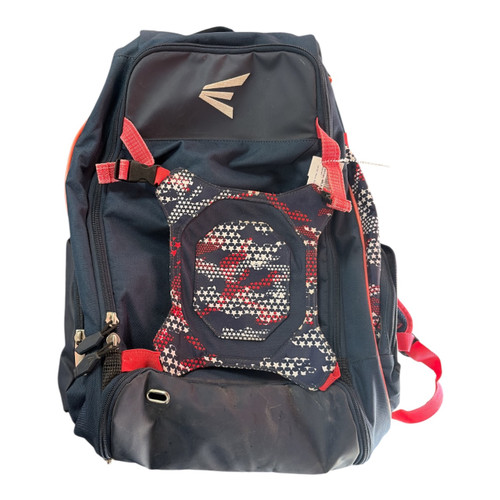 Vist Large View of Product Image Which is Used Easton WALK OFF BB/SB Player Backpack Navy Blue