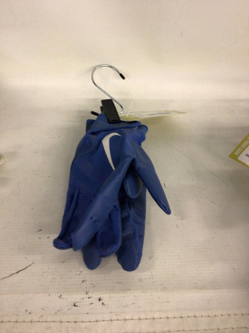 Vist Large View of Product Image Which is Used Nike BB/SB Batting Gloves Royal Blue MD