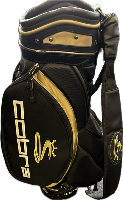 Vist Large View of Product Image Which is Used Cobra TOUR Mens Cart Bag Black
