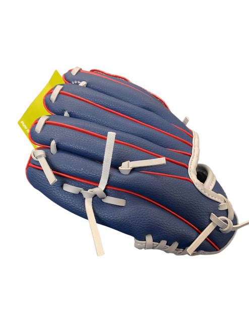 Vist Large View of Product Image Which is Used Athletic Works NAVY/RED T-BALL GLOVE BB/SB Glove T-ball Navy Blue 9"
