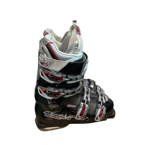 Vist Large View of Product Image Which is Used Nordica SPEED MACHINE 100 W Womens DH Ski Boot Black 245 MP - M06.5 - W07.5