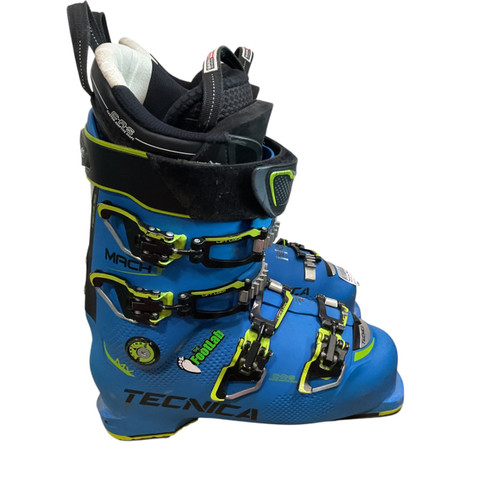 Vist Large View of Product Image Which is Used Tecnica MACH 1 Mens DH Ski Boot Royal Blue 265 MP - M08.5 - W09.5