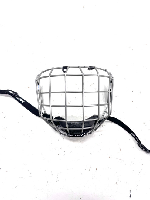 Vist Large View of Product Image Which is Used Bauer Hockey Wire Mask Grey SM