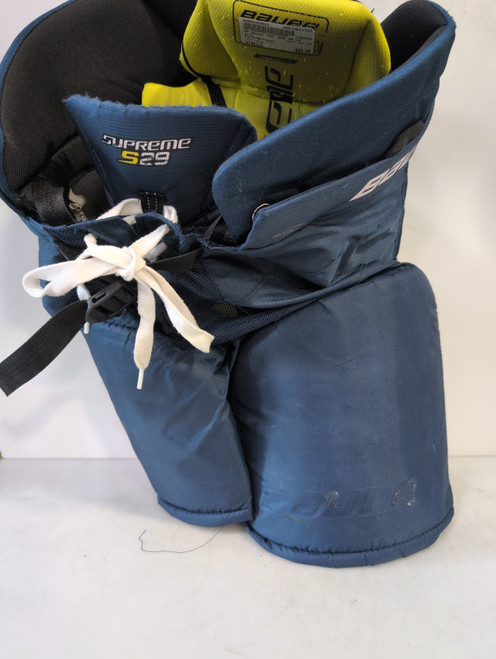 Vist Large View of Product Image Which is Used Bauer SUP S29 Junior Pant Navy Blue LG