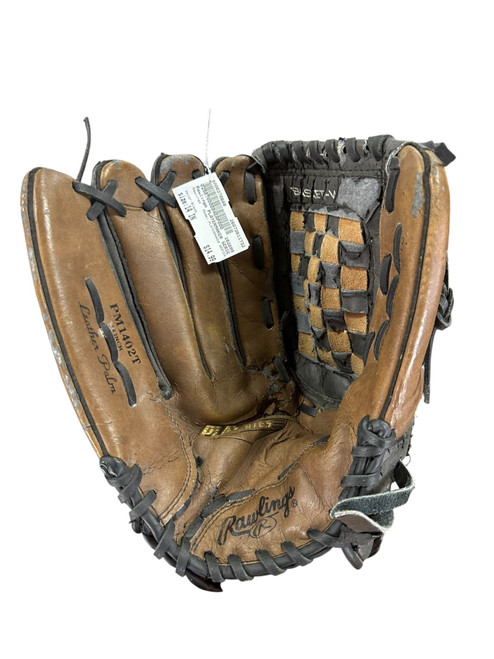 Vist Large View of Product Image Which is Used Rawlings PLAYERMAKER SERIES BB/SB Glove LH Throw Black 14"