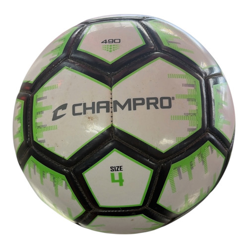 Vist Large View of Product Image Which is Used Champro 490 All Size Soccer Ball White 4
