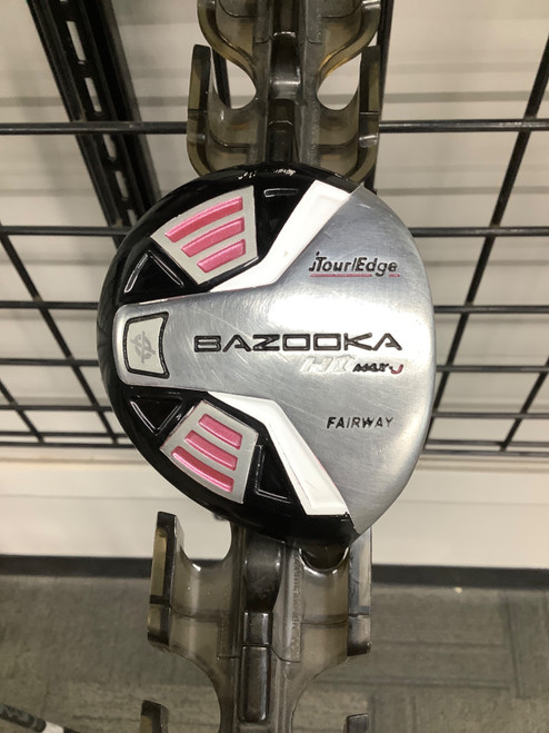 Vist Large View of Product Image Which is Used Tour Edge BAZOOKA Mens Fairway Wood RH 3 Wood