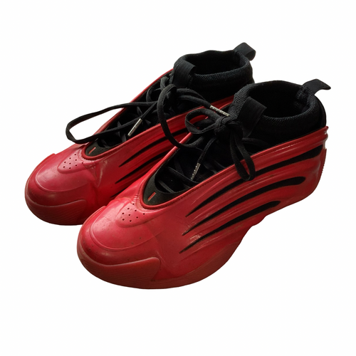 Vist Large View of Product Image Which is Used Adidas Basketball Shoes M Red Senior 9