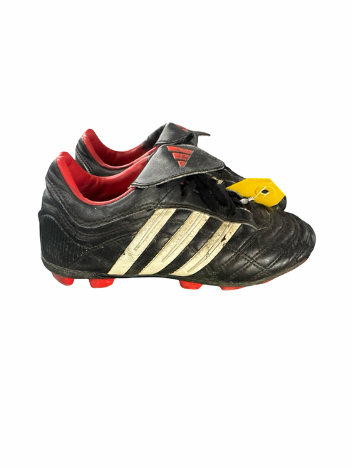 Vist Large View of Product Image Which is Used Adidas Soccer Cleats Black Youth 13.0
