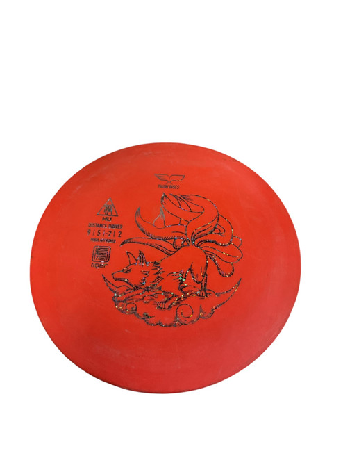 Vist Large View of Product Image Which is Used YUKON DISC DRIVER Disc Golf Driver Orange