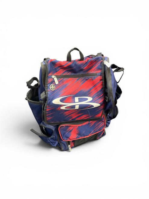 Vist Large View of Product Image Which is Used BOOMBAH BB/SB Player Wheeled Bag Navy Blue