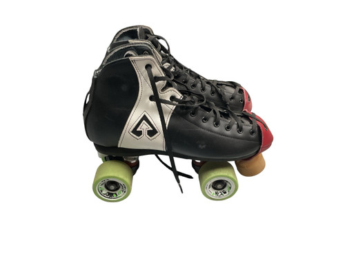 Vist Large View of Product Image Which is Used ANTIK AR2 QUAD SKATES Senior Roller Quad Skates Black Senior 8