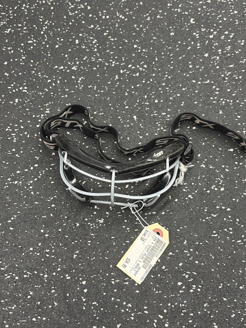 Vist Large View of Product Image Which is Used STX 4 SIGHT PLUS S ADULT Lacrosse Facial Protect Black Senior