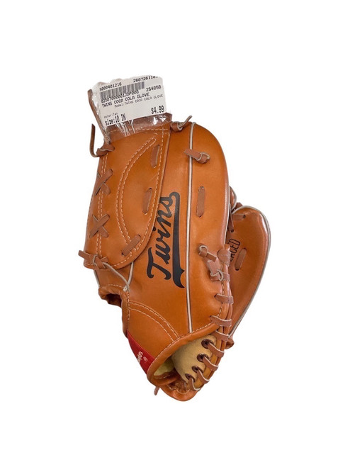 Vist Large View of Product Image Which is Used TWINS COCA COLA GLOVE BB/SB Glove RH Throw Tan 10"