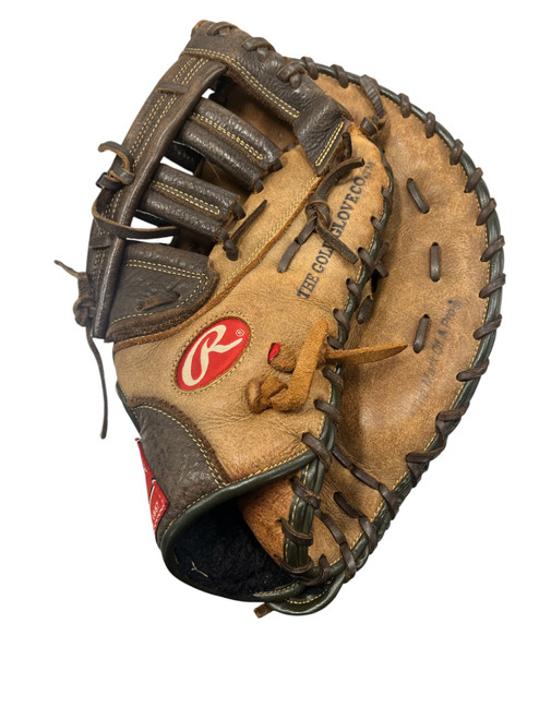 Vist Large View of Product Image Which is Used Rawlings PLAYER PREFFERED BB/SB First Base RH Throw Brown 12 1/2"