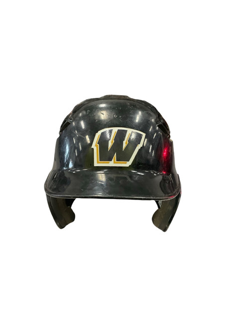 Vist Large View of Product Image Which is  Rawlings, HELMET, Batting, Helmet, No, Mask, Black, LG
