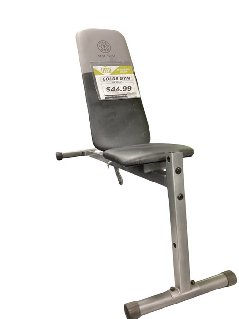 Vist Large View of Product Image Which is Used Golds Gym XR 5.9 FID Bench