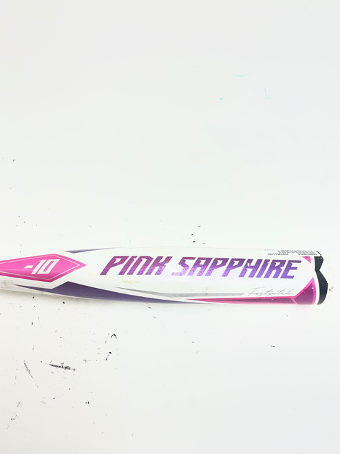 Vist Large View of Product Image Which is Used Easton PINK SAPHIRE BB/SB Fastpitch Bat 27"