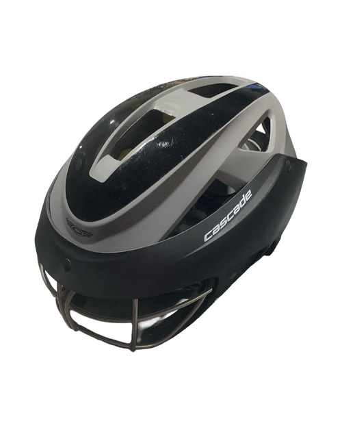 Vist Large View of Product Image Which is Used Cascade LX Lacrosse Helmet Black One Size