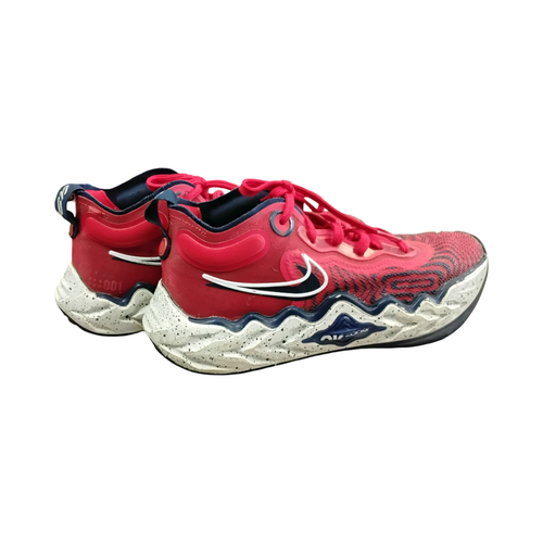 Vist Large View of Product Image Which is Used Nike AIR ZOOM GT RUN USA BB/SB Cleats Red Senior 6