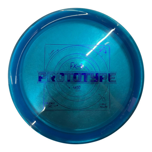 Vist Large View of Product Image Which is Used Prodigy FX-3 400 PROTOTYPE Disc Golf Driver Royal Blue 175g