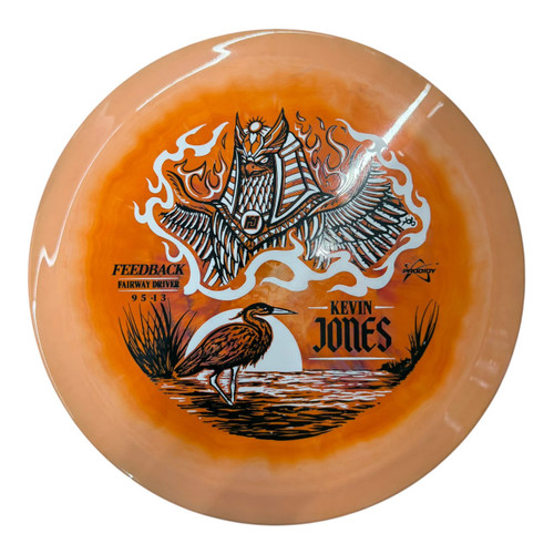 Vist Large View of Product Image Which is Used Prodigy FEEDBACK TOUR SERIES Disc Golf Driver Orange 175g