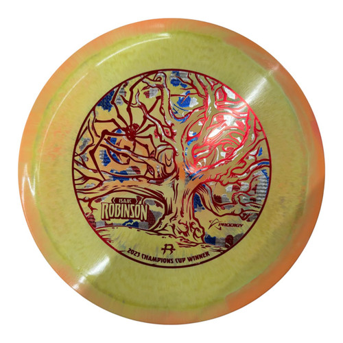 Vist Large View of Product Image Which is Used Prodigy 2023 ISAAC ROBINSON 500 F3 Disc Golf Driver Orange 173g