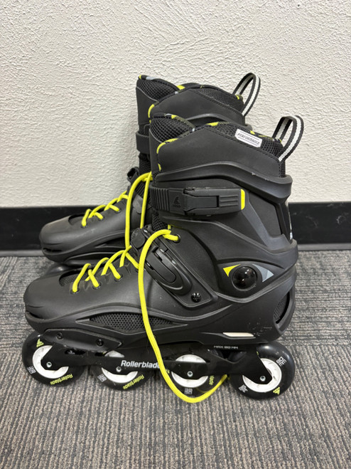 Vist Large View of Product Image Which is Used Rollerblade PERFORMANCE 9 Senior Rec Fitness Skates Black Senior 9