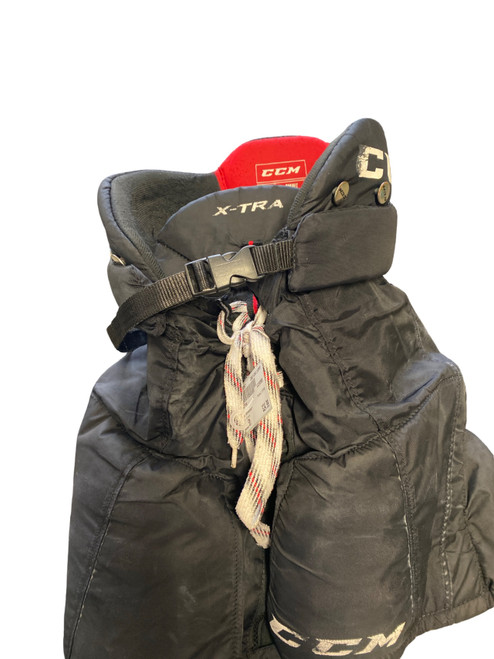 Vist Large View of Product Image Which is Used CCM XTRA Junior Pant Black SM