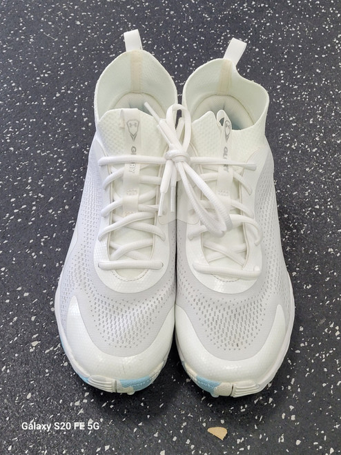 Vist Large View of Product Image Which is Used Under Armour GLORY LAX Cleats Womens White Senior 8