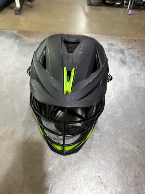 Vist Large View of Product Image Which is Used Cascade XRS Lacrosse Helmet Black LG